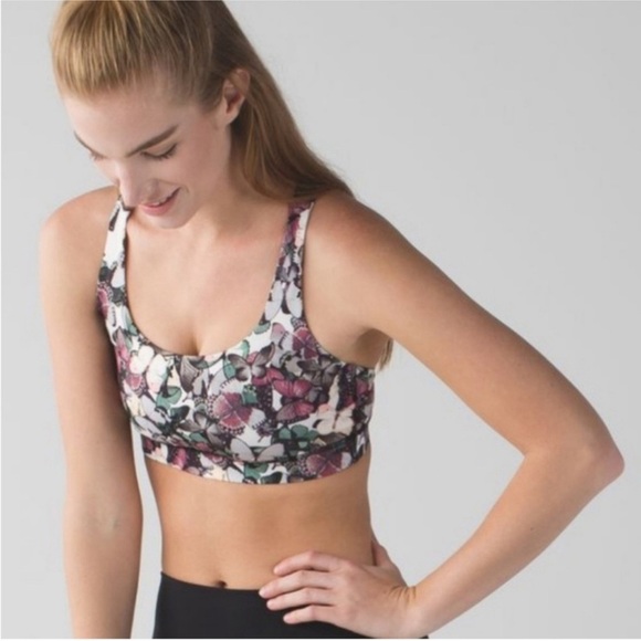 Lululemon Energy So Fly Butterfly Bra Size 6 - Picture 1 of 5